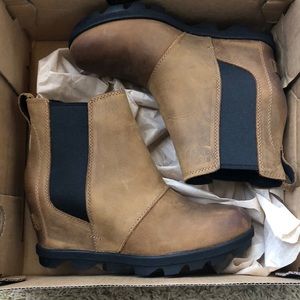 Sorel wedge ankle boots